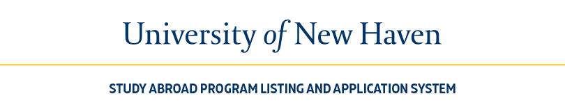 Office of Study Abroad - University of New Haven